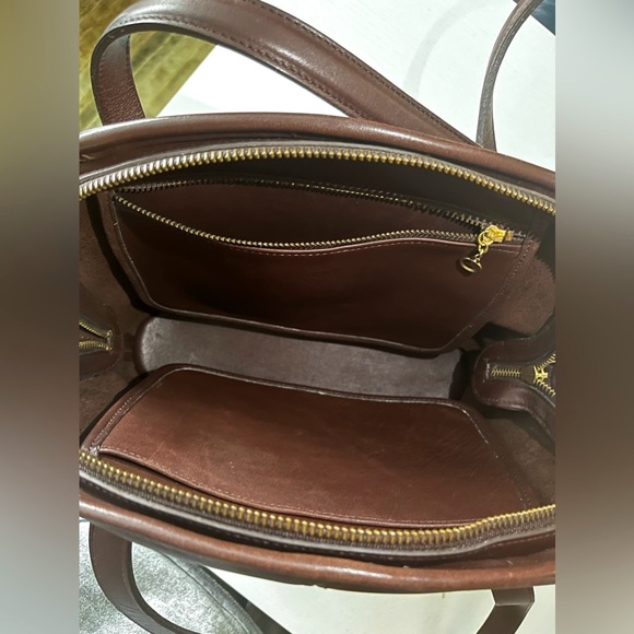 Vintage Coach Leather Dark Brown Classic Purse excellent condition - Picture 8 of 16